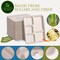 Natural 5 Compartment Compostable Disposable Paper Plate (125 Trays)